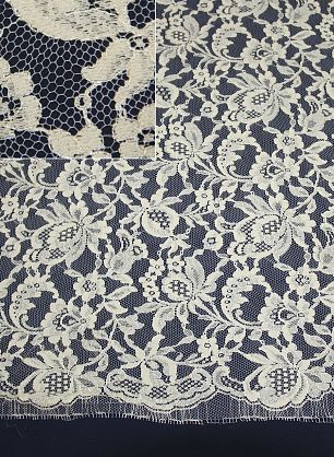 Кружево Solstiss (о) желто-бежевое ш-85см - в интернет-магазине тканей Тессутидея арт. 03-2359