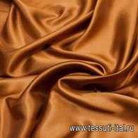 Подкладочная (о) коричнево-золотая - итальянские ткани Тессутидея арт. 07-1318