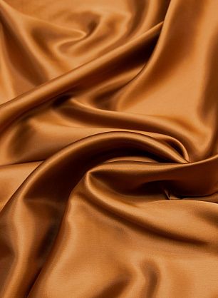 Подкладочная (о) коричнево-золотая - в интернет-магазине тканей Тессутидея арт. 07-1318