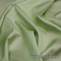 Туаль (о) светло-салатовая полоска - итальянские ткани Тессутидея арт. 10-3103