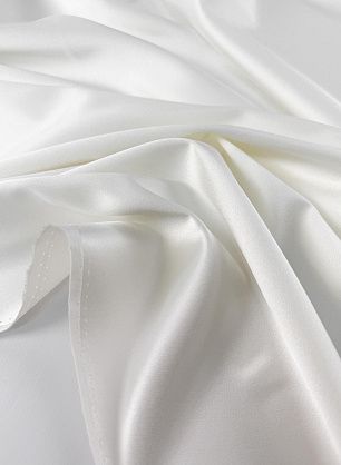 Шелк атлас стрейч (о) айвори - в интернет-магазине тканей Тессутидея арт. 10-4185