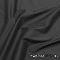 Сорочечная стрейч (о) черная - итальянские ткани Тессутидея арт. 01-7122