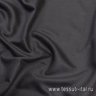 Костюмная дабл двухслойная (о) серая/черная - итальянские ткани Тессутидея арт. 05-4247