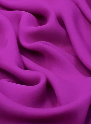 Крепжоржет (о) фуксия - в интернет-магазине тканей Тессутидея арт. 02-8242