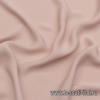 Крепдешин (о) бежево-серый - итальянские ткани Тессутидея арт. 10-2826