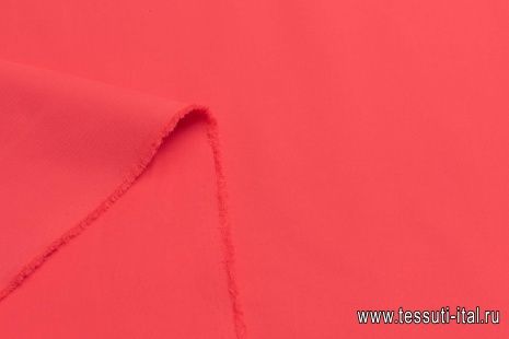 Костюмная стрейч (о) красная - итальянские ткани Тессутидея арт. 05-4259