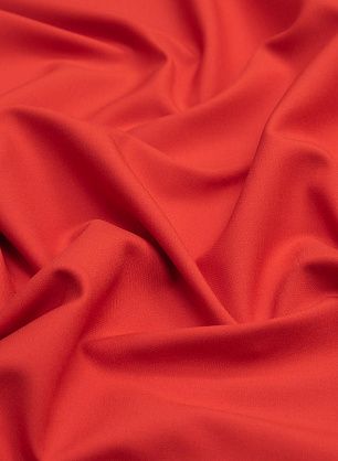 Плательная стрейч (о) морковная - в интернет-магазине тканей Тессутидея арт. 03-6297