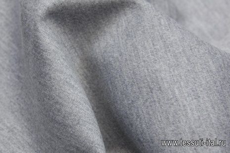 Джерси (о) светло-серое меланж - итальянские ткани Тессутидея арт. 15-0804