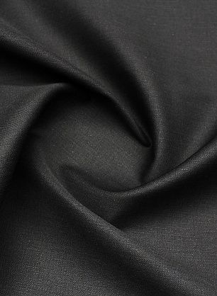 Лен стрейч костюмный (о) черный - в интернет-магазине тканей Тессутидея арт. 16-1013