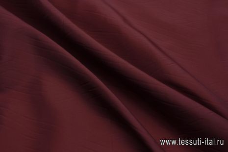 Подкладочная стрейч (о) бордовая - итальянские ткани Тессутидея арт. 07-1545