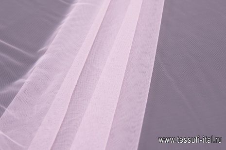 Сетка плательная (о) светло-розовая  - итальянские ткани Тессутидея арт. 03-6697