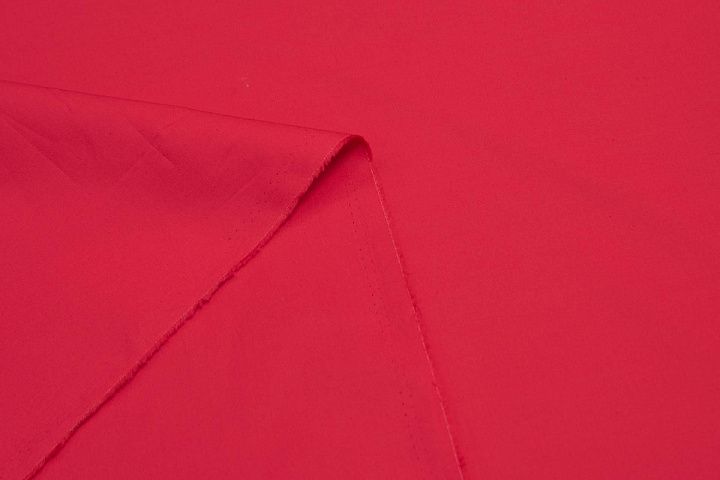 Сорочечная стрейч (о) красная - итальянские ткани Тессутидея арт. 01-6803