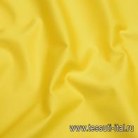 Хлопок для тренча (о) ярко-желтый  - итальянские ткани Тессутидея арт. 01-6530