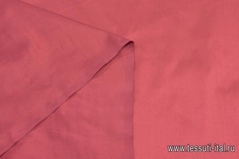 Шелк шантунг (о) ягодный - итальянские ткани Тессутидея арт. 10-2319