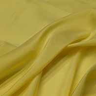 Подкладочная стрейч (о) ярко-желтая - итальянские ткани Тессутидея арт. 08-1350