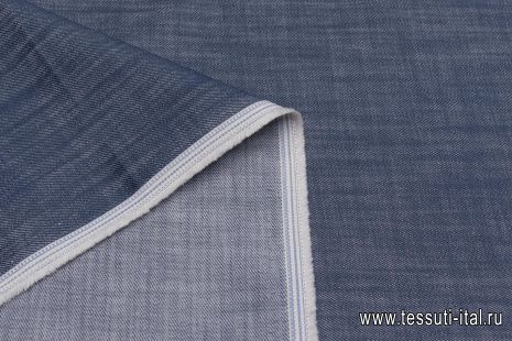Джинса (о) синяя - итальянские ткани Тессутидея арт. 01-7033