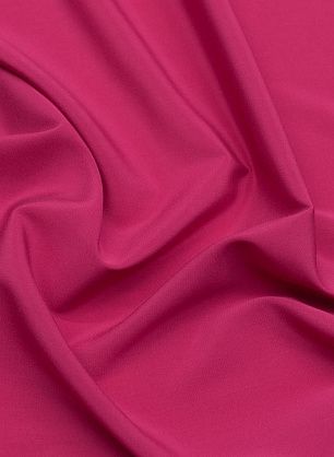 Крепдешин стрейч (о) темная фуксия - в интернет-магазине тканей Тессутидея арт. 10-2868