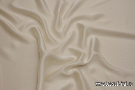 Шелк атлас (о) белый - итальянские ткани Тессутидея арт. 10-3255