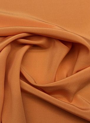 Крепдешин (о) оранжевый - в интернет-магазине тканей Тессутидея арт. 02-7154