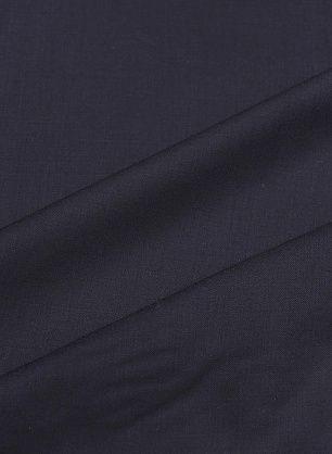 Костюмная шерсть супер 130 (о) темно-синяя - в интернет-магазине тканей Тессутидея арт. 05-4908