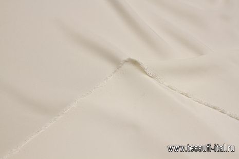 Шелк кади (о) айвори - итальянские ткани Тессутидея арт. 10-3520