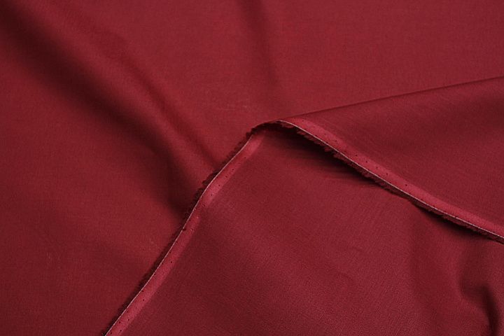 Батист (о) бордовый - итальянские ткани Тессутидея арт. 01-7448