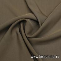 Шелк кади (о) светло-коричневый - итальянские ткани Тессутидея арт. 10-3606