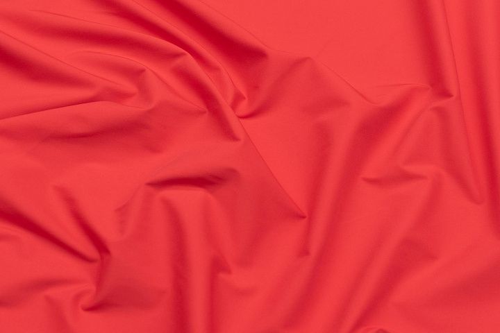 Сорочечная стрейч (о) красная - итальянские ткани Тессутидея арт. 01-6975