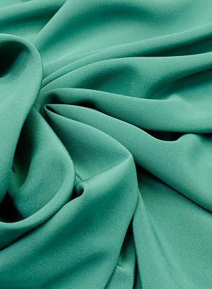 Крепдешин (о) зеленый - в интернет-магазине тканей Тессутидея арт. 02-8581