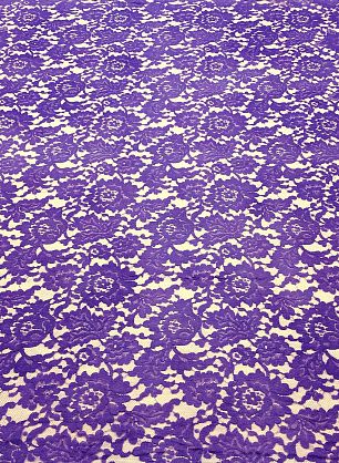 Кружево (о) сиреневое Solstiss - в интернет-магазине тканей Тессутидея арт. 03-4793