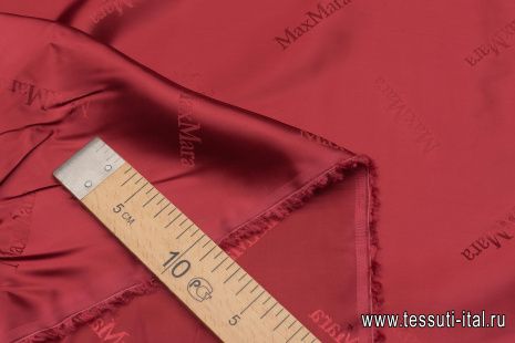 Подкладочная (о) темно-красная - итальянские ткани Тессутидея арт. 08-1304