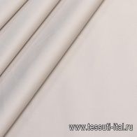 Хлопок стрейч (о) светло-серо-бежевый - итальянские ткани Тессутидея арт. 01-5795