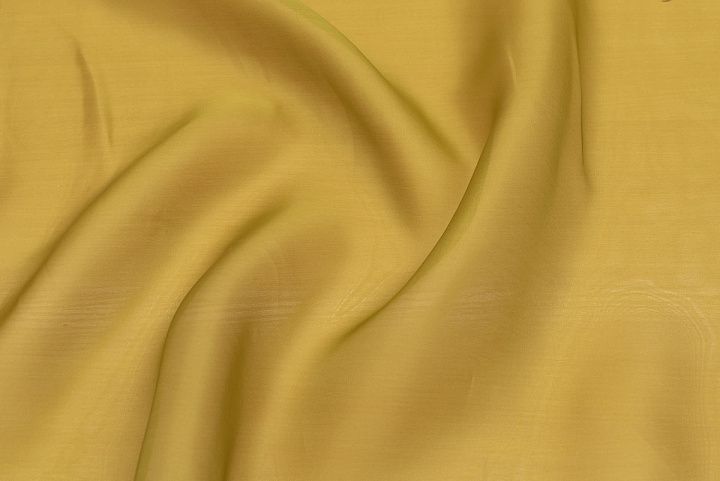Органза (о) горчичная - итальянские ткани Тессутидея арт. 10-2724