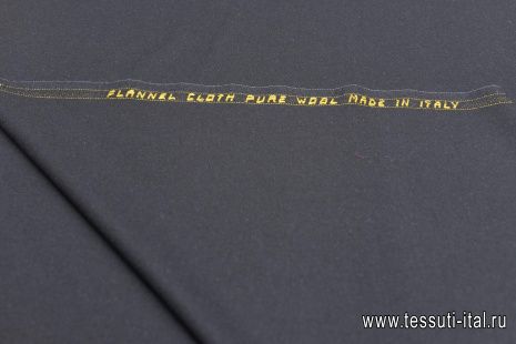 Костюмная (о) черная - итальянские ткани Тессутидея арт. 05-4307