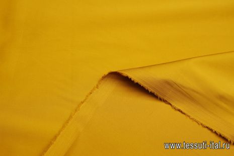 Хлопок стрейч (о) охра - итальянские ткани Тессутидея арт. 01-7473