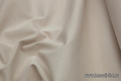 Трикотаж хлопок (о) бежевый - итальянские ткани Тессутидея арт. 12-0761