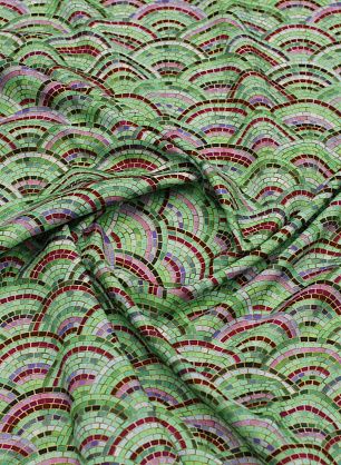 Хлопок (н) разноцветная мозайка - в интернет-магазине тканей Тессутидея арт. 01-7718