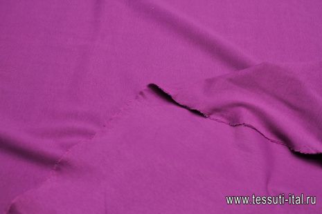 Трикотаж рибана (о) фиолетовый - итальянские ткани Тессутидея арт. 12-1147