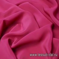 Крепдешин (о) малиновый - итальянские ткани Тессутидея арт. 02-8245