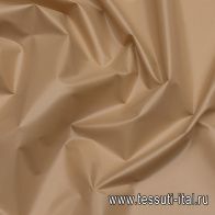 Плащевая (75 гр/м) с водоотталкивающим покрытием (о) бежевая - итальянские ткани Тессутидея арт. 11-0440