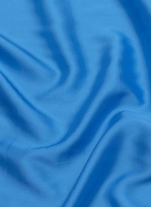 Подкладочная стрейч (о) ярко-голубая - в интернет-магазине тканей Тессутидея арт. 07-1411