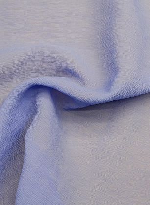 Шифон крэш двухслойный (о) голубой - в интернет-магазине тканей Тессутидея арт. 10-3578