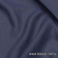 Лен (о) темно-синий - итальянские ткани Тессутидея арт. 16-0827