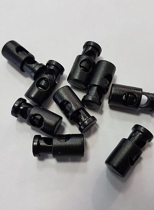 Фиксатор пластик черный - в интернет-магазине тканей Тессутидея арт. F-4890