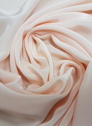 Крепдешин (о) светло-персиковый - в интернет-магазине тканей Тессутидея арт. 02-6370