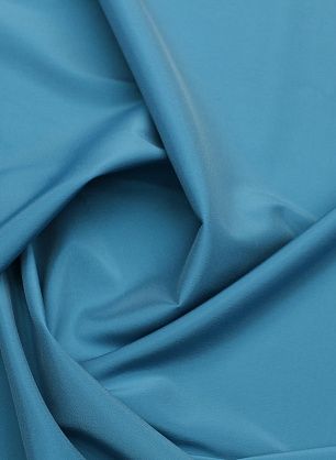 Подкладочная стрейч (о) ярко-бирюзовая - в интернет-магазине тканей Тессутидея арт. 07-1506