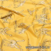 Сорочечная (н) жирафы - итальянские ткани Тессутидея арт. 01-6935