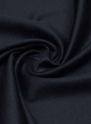 Пальтовая кашемир двухслойная (о) сине-черная - в интернет-магазине тканей Тессутидея арт. 09-2079