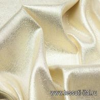 Плательная с люрексом (о) золотая - итальянские ткани Тессутидея арт. 03-5003