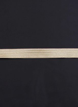 Тесьма жаккардовая с люрексом ш-2,5см золотая - в интернет-магазине тканей Тессутидея арт. F-6299